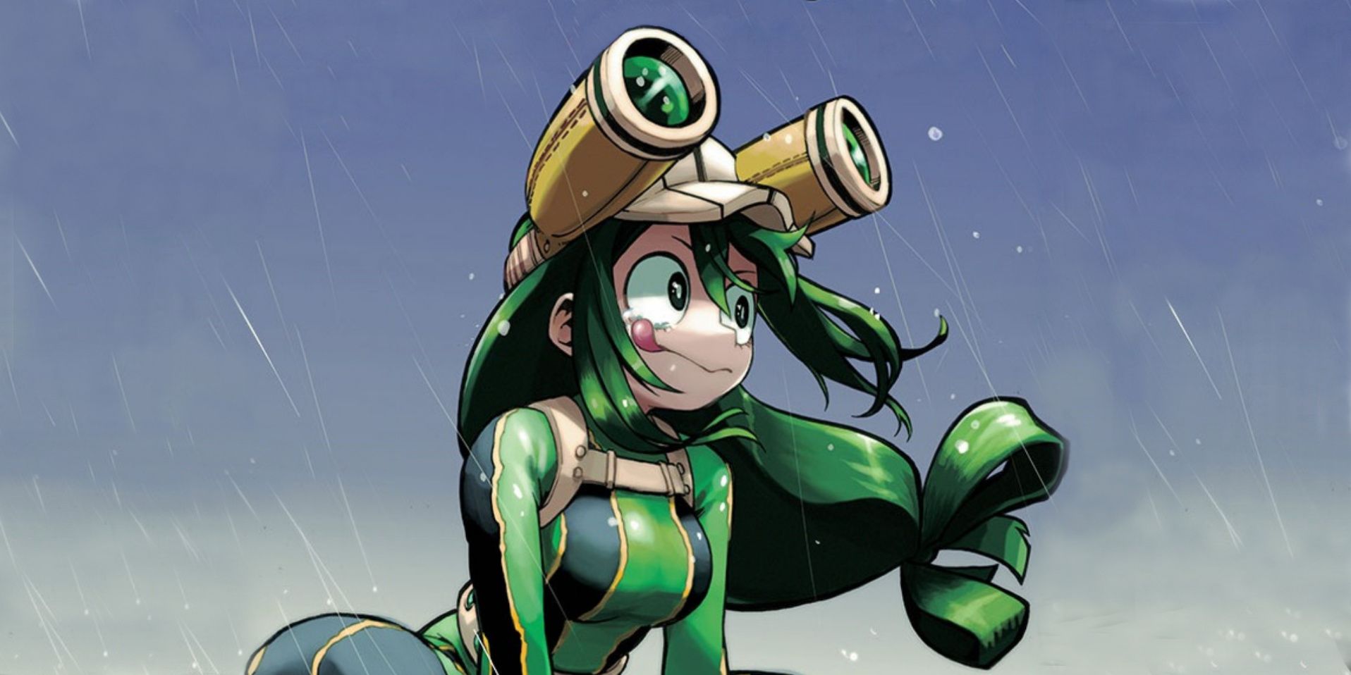 Tsuyu Asui on the cover of My Hero Academia Chapter 320.