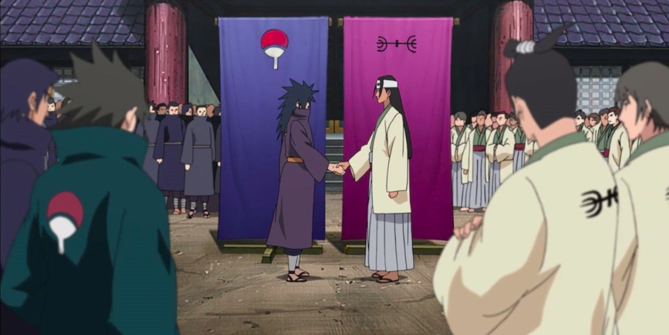 Naruto Madara And Hashirama make peace