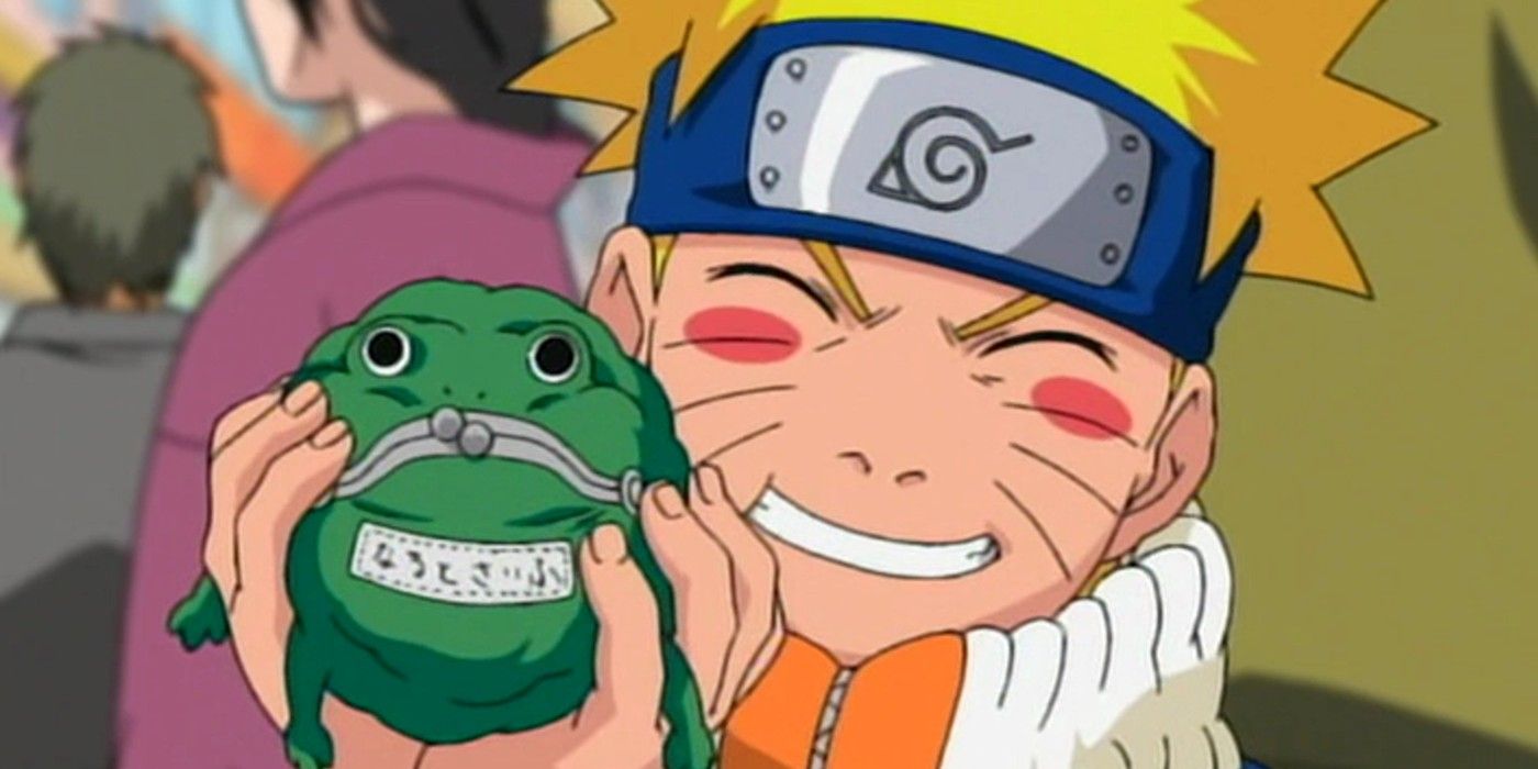 Naruto With His Frog