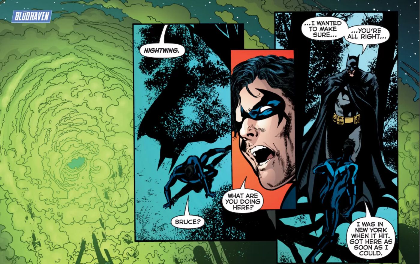 Nightwing Bludhaven Destroyed Infinite Crisis