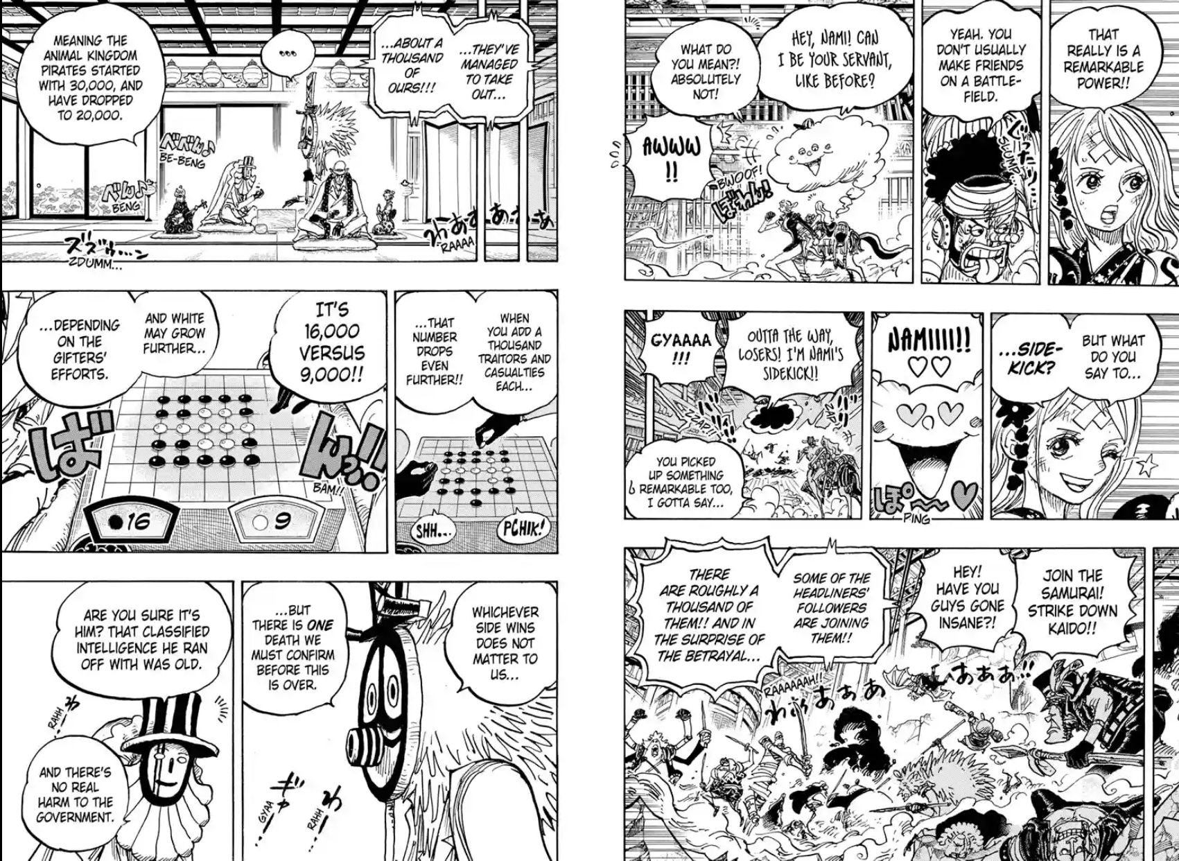 One Piece Reveals How Many Beast Pirates Have Switched Sides