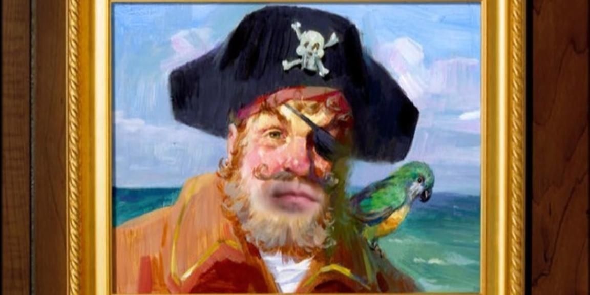 Painty The Pirate from Spongebob
