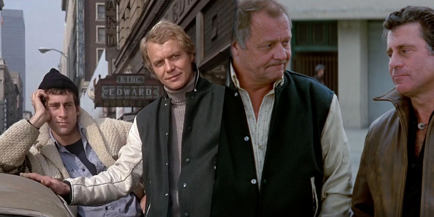 Paul Michael Glaser and David Soul in both versions of Starsky and Hutch