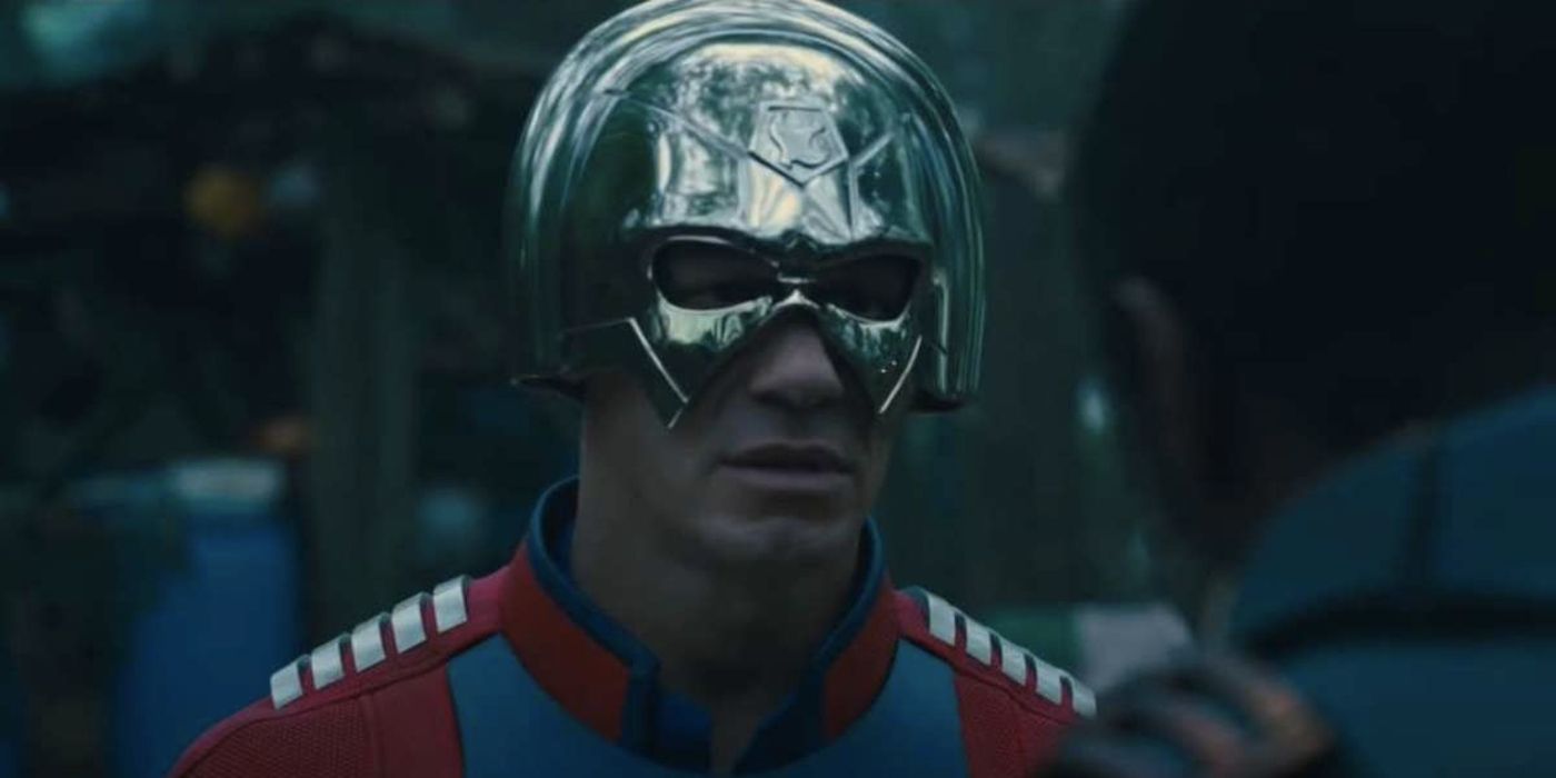 John Cena as Peacemaker in The suicide Squad