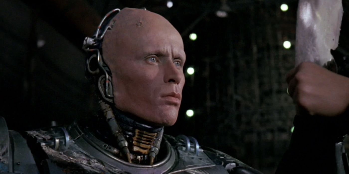 Peter Wellar starring as the unmasked Alex Murphy in RoboCop