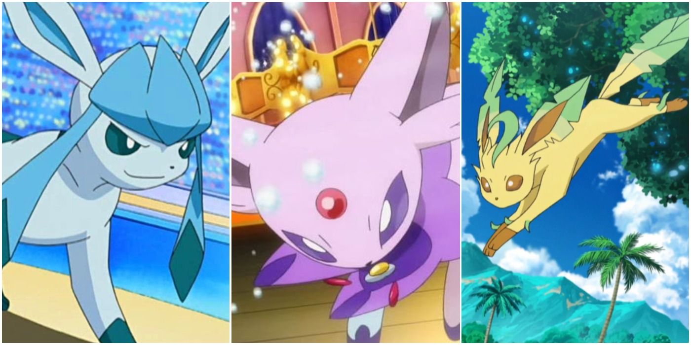 Eevee evolution for every type (some are concept art)  Eevee evolutions, Pokemon  eevee evolutions, Pokemon eevee