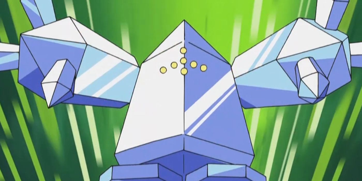 Legendary Pokemon Regice in the anime.