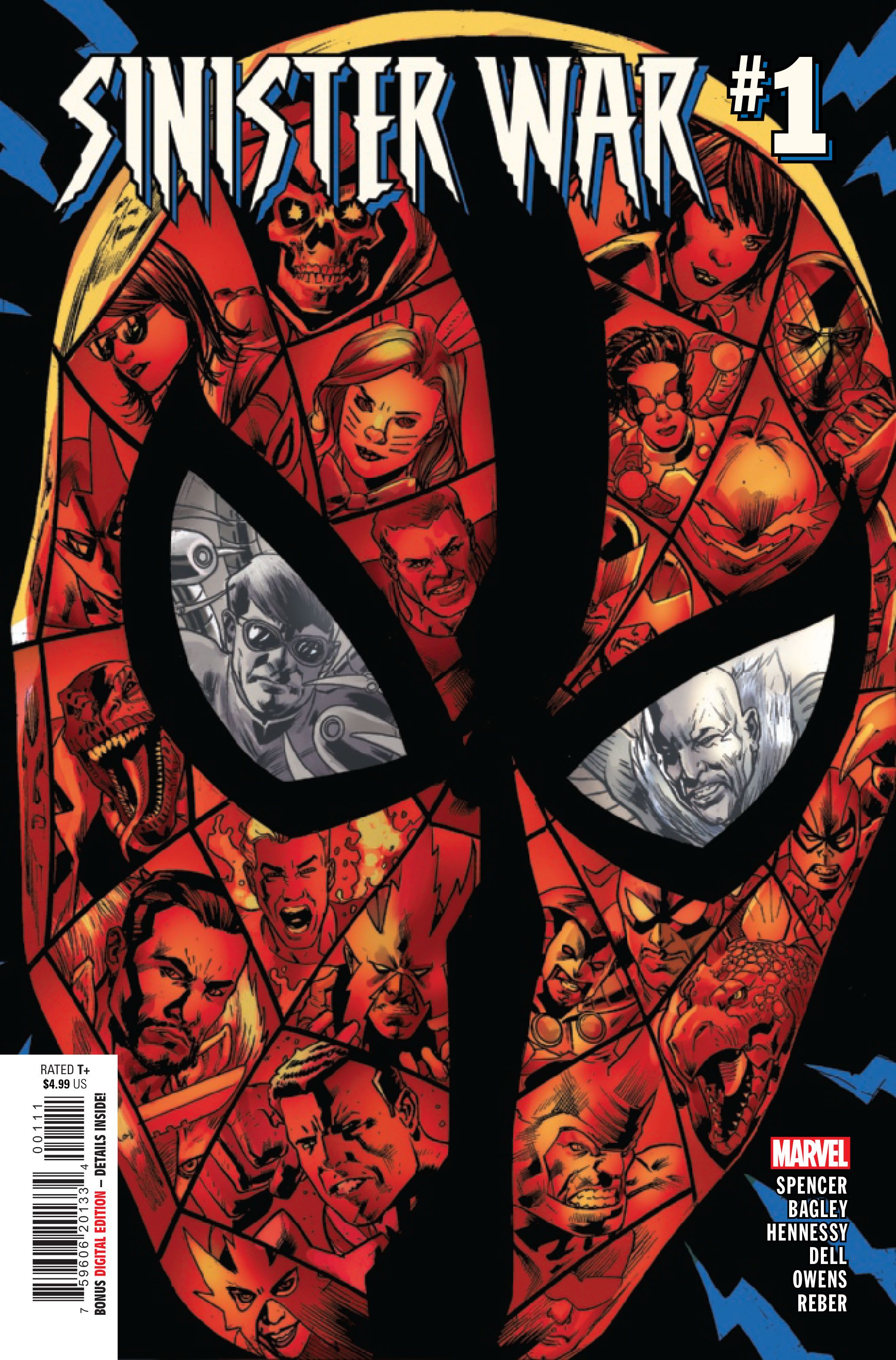 cover for Marvel's Sinister War #1