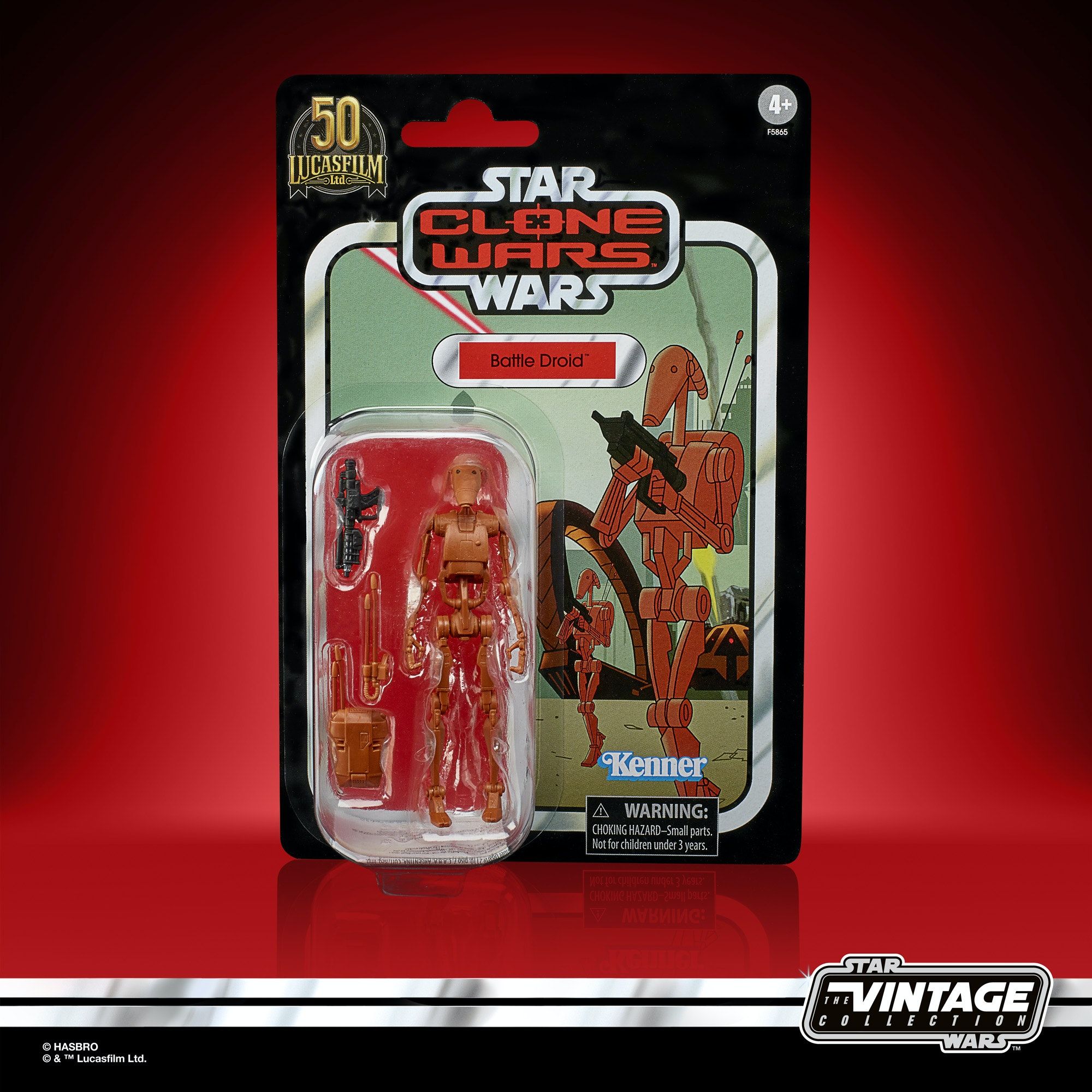 STAR WARS THE VINTAGE COLLECTION 3.75-INCH BATTLE DROID Figure 1
