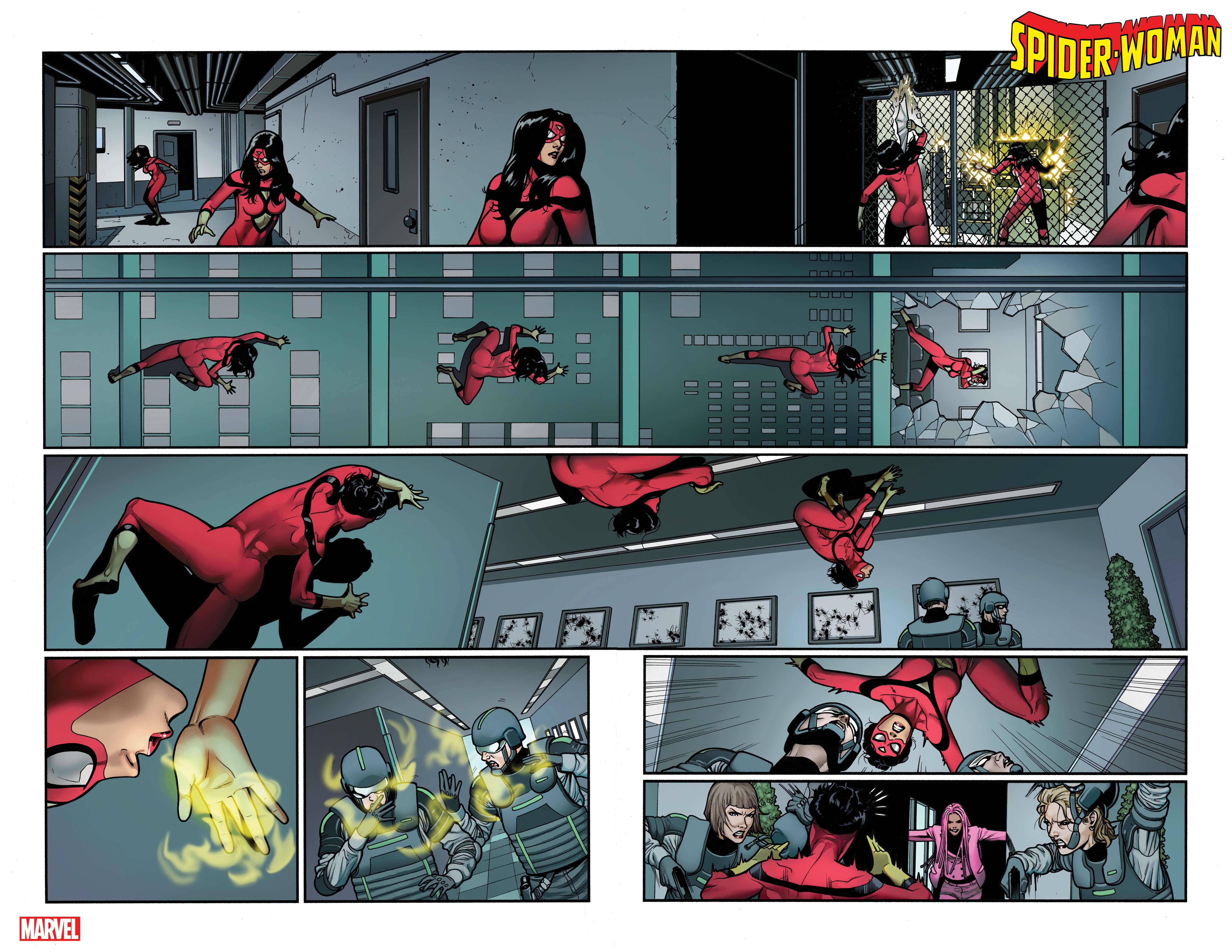Marvel preview art for Spider-Woman #14