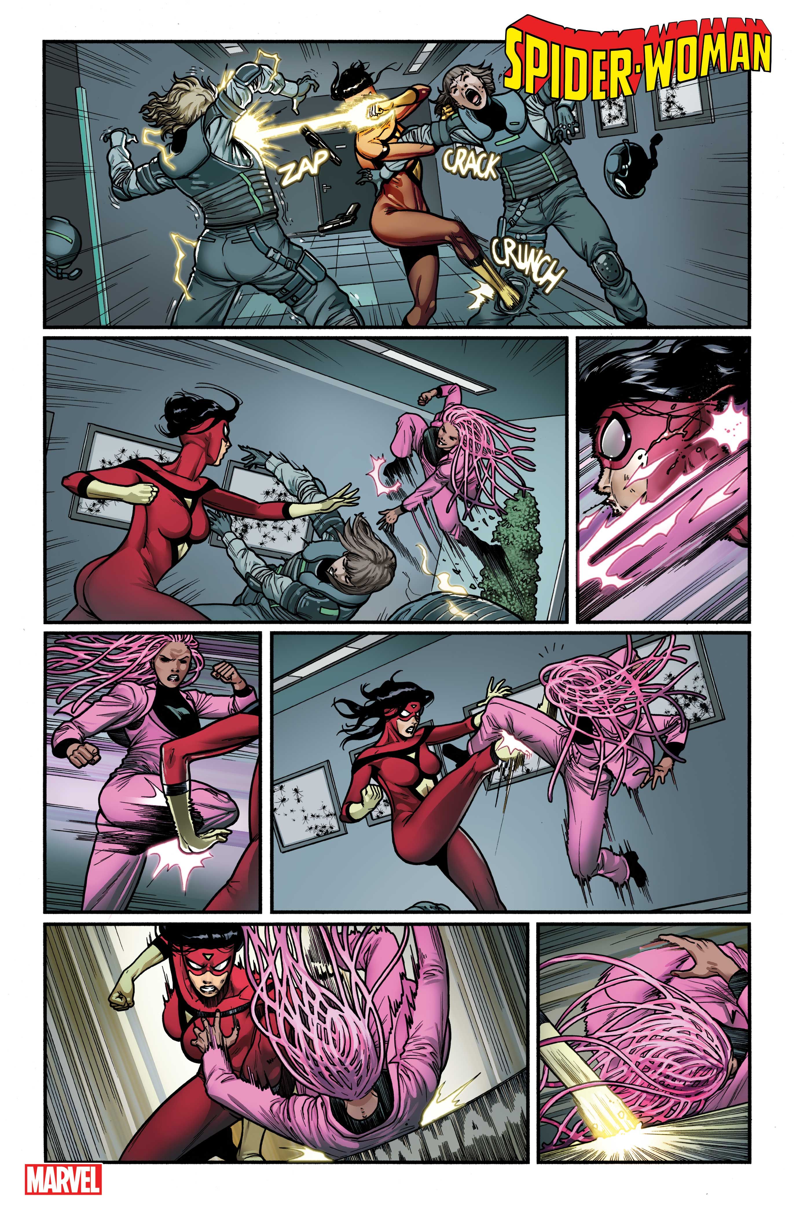 Marvel preview art for Spider-Woman #14