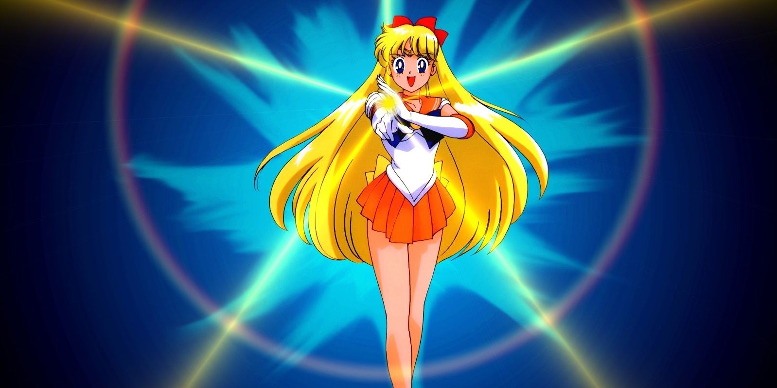 Sailor Venus Crescent Beam In Sailor Moon