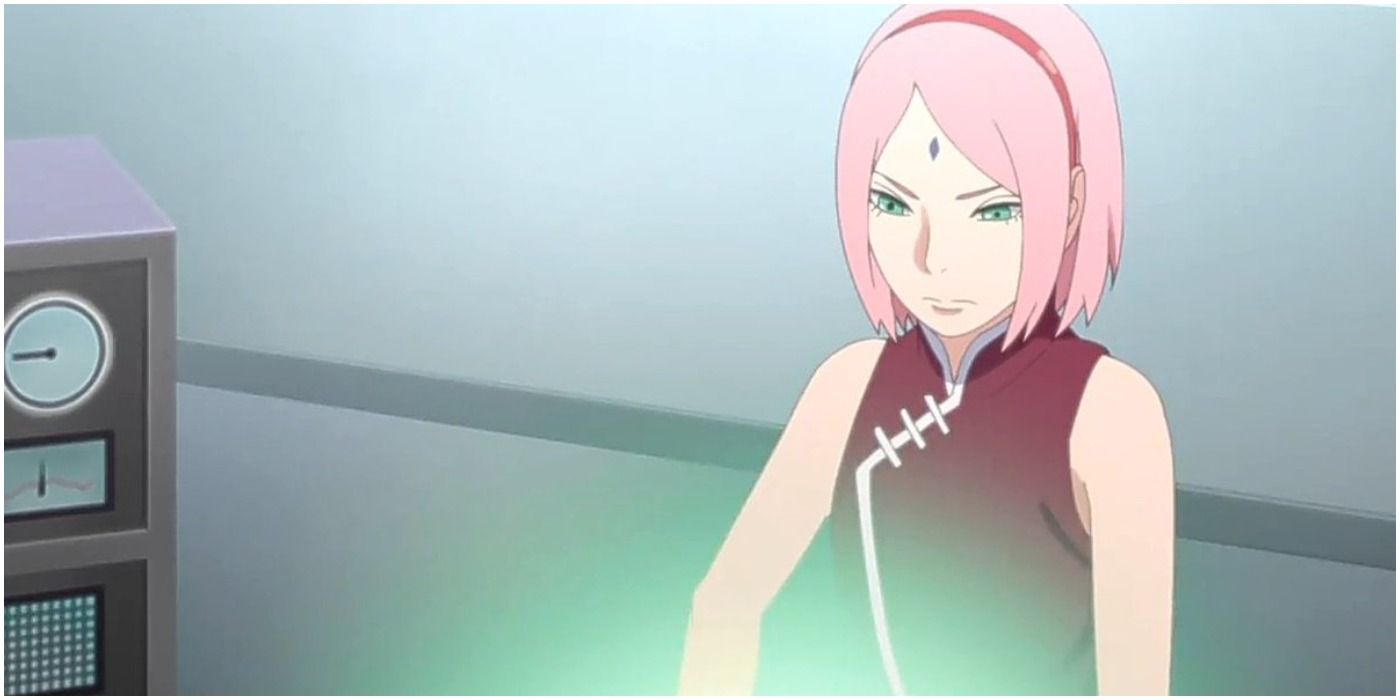 Sakura Using Medical Ninjutsu in Boruto