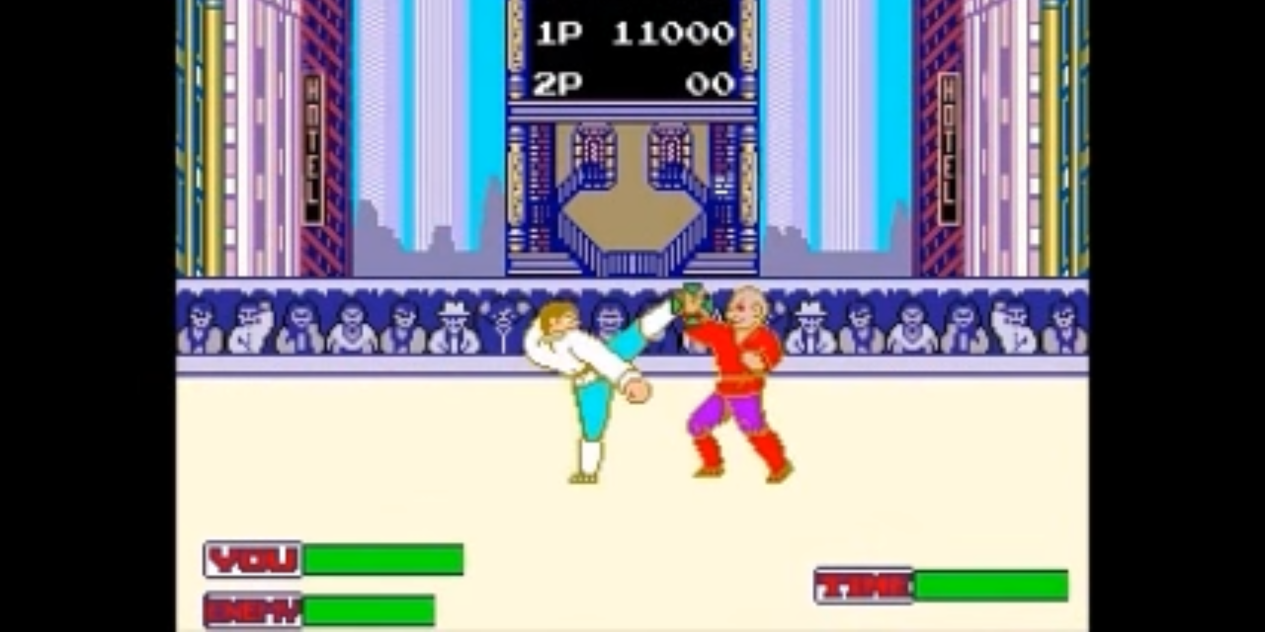 2 Characters fighting in Shanghai Kid