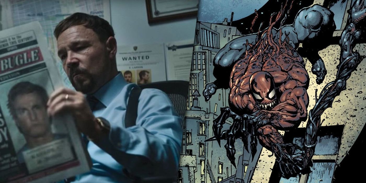 Stephen Graham as Patrick Mulligan and Toxin comic split image