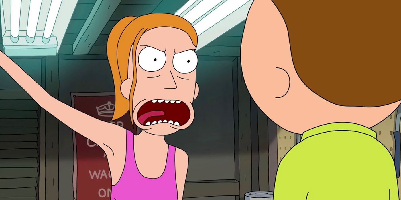 Summer yelling — Rick and Morty