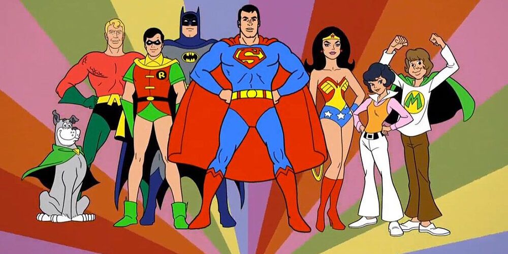 Characters from Super Friends