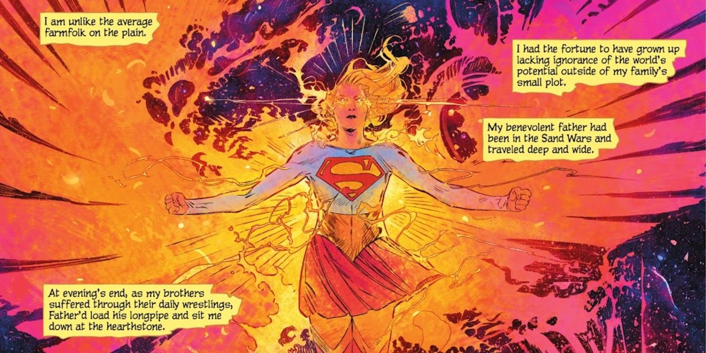 Supergirl Woman of Tomorrow 2 Earth-born Angel Red Kryptonite Space Dragon