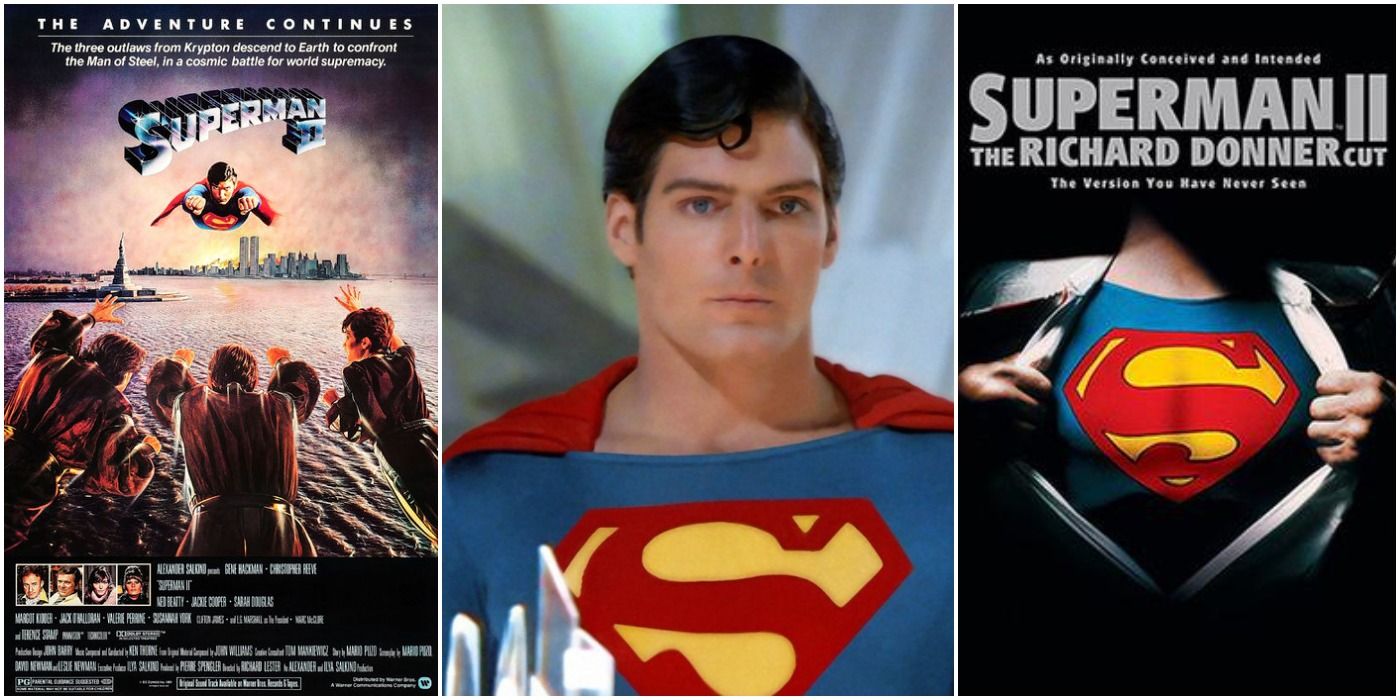Superman II Different Versions