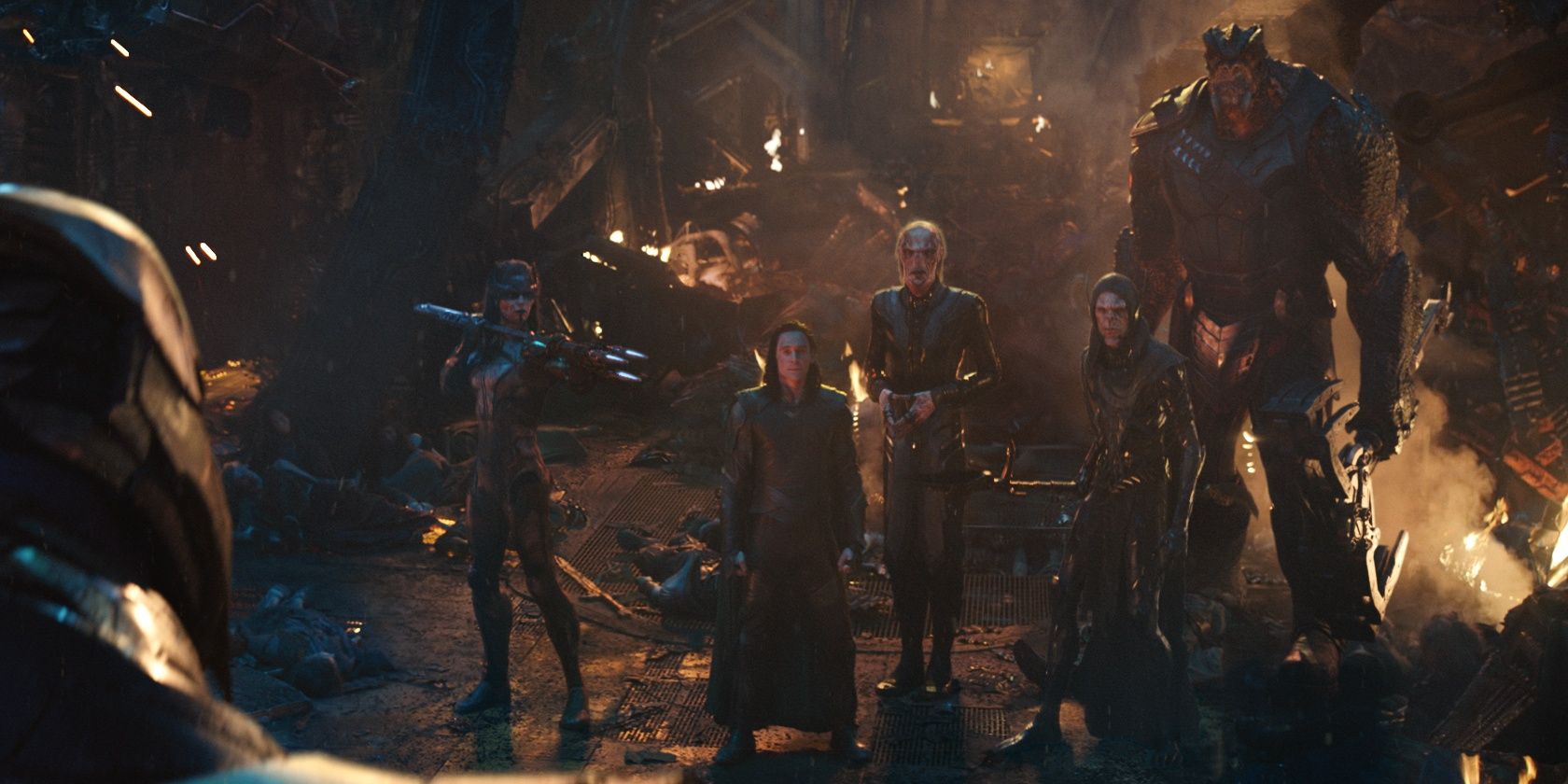 The Black Order with Loki in the MCU