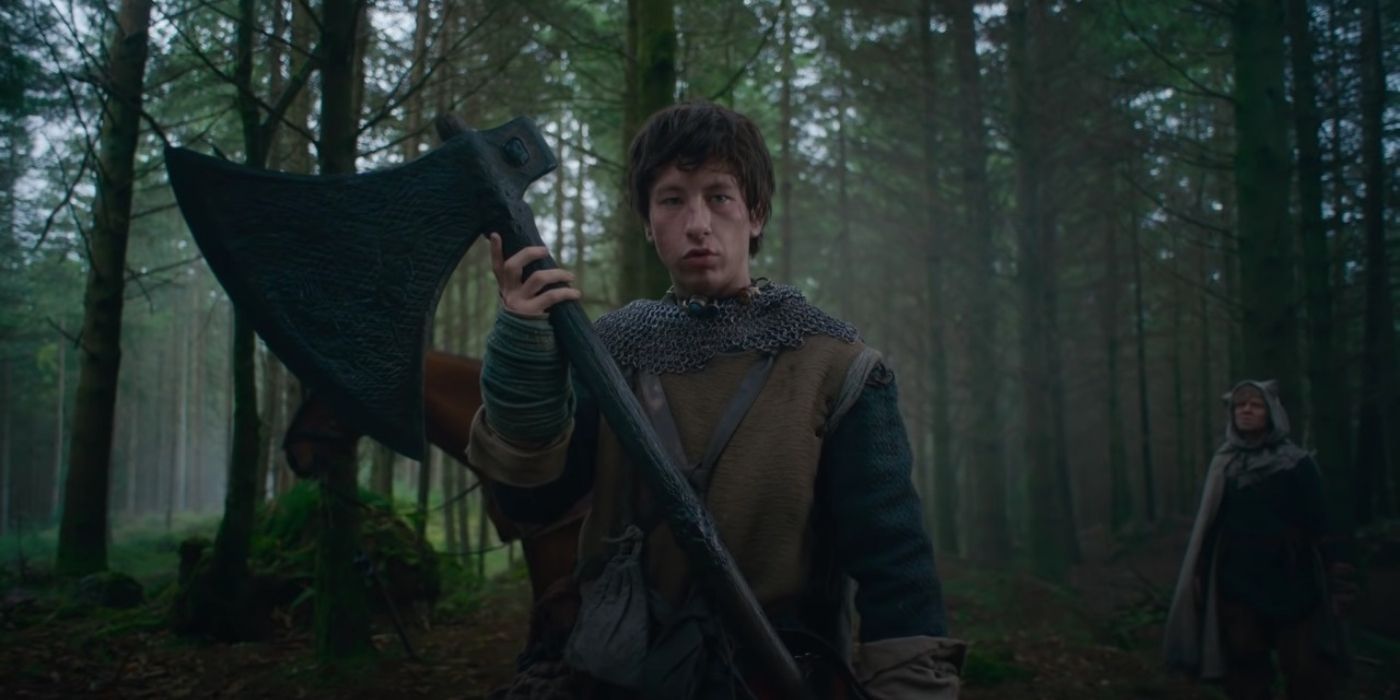 Barry Keoghan plays a mischievous highwayman.