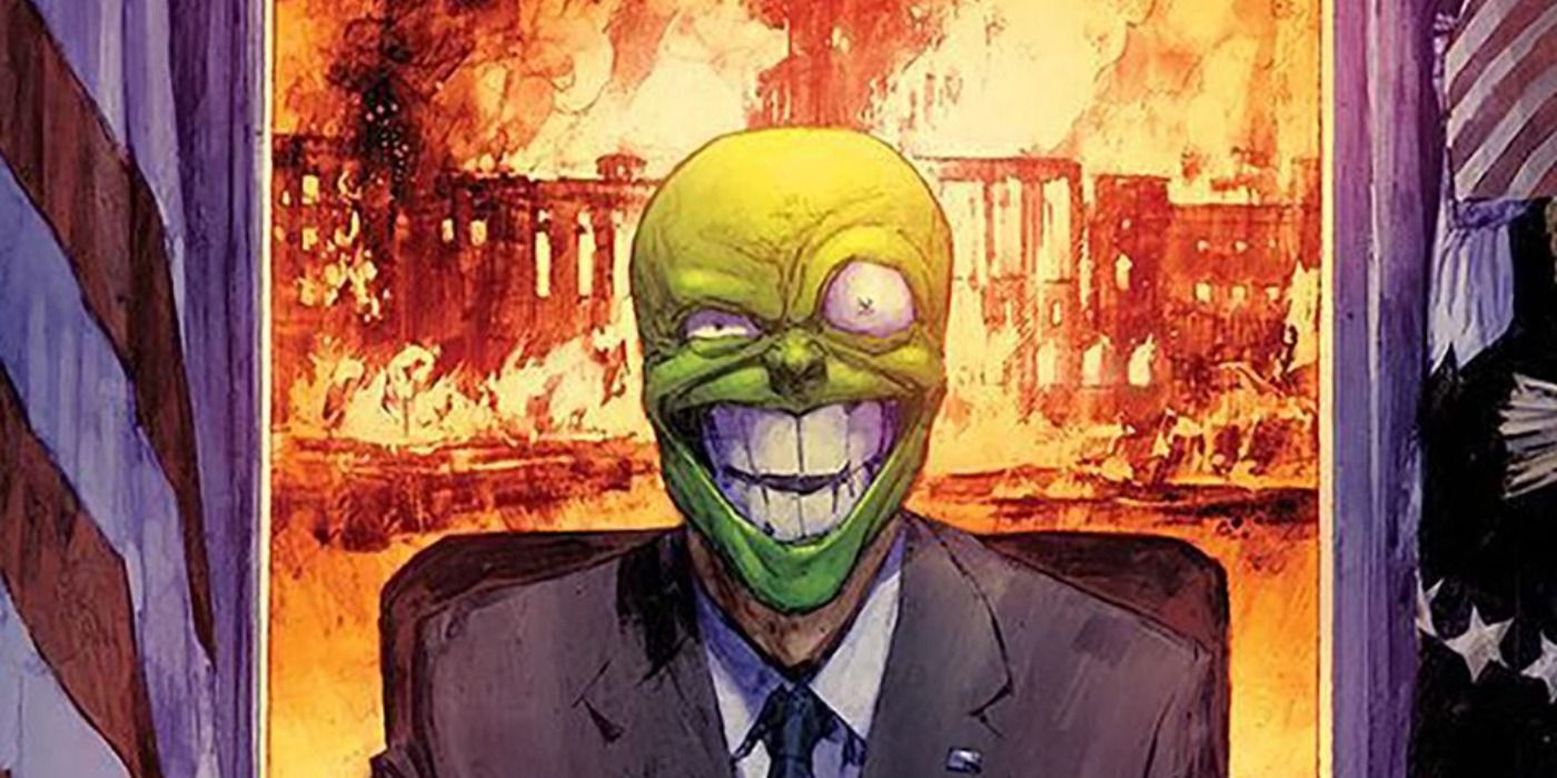A feature image from the comic book series The Mask.