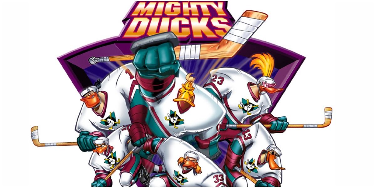 disney the mighty ducks group shot
