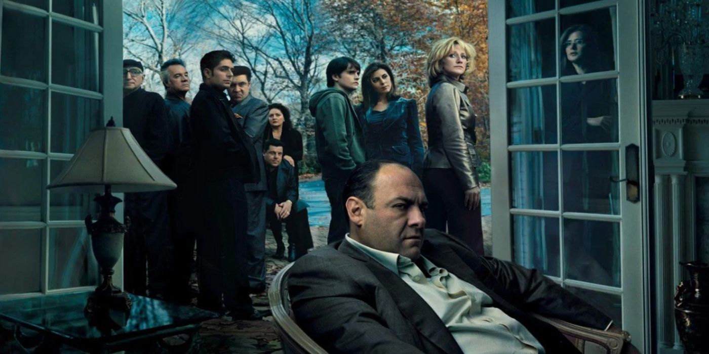 The main cast of The Sopranos
