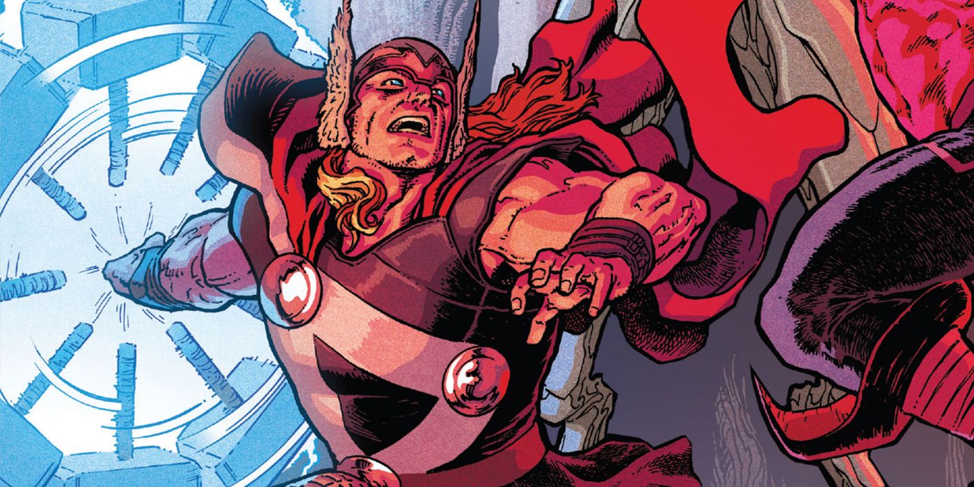 Thor Swinging Mjolnir