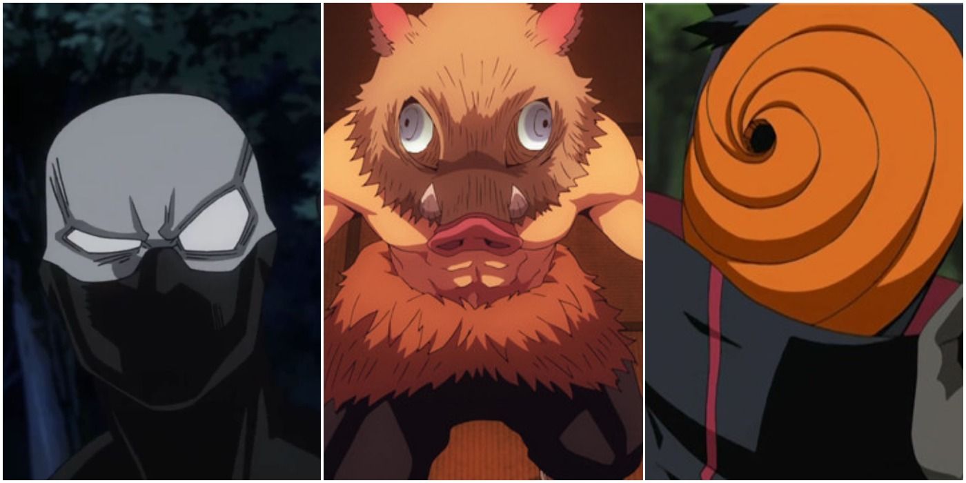 10 Anime Characters Who Always Wear Masks