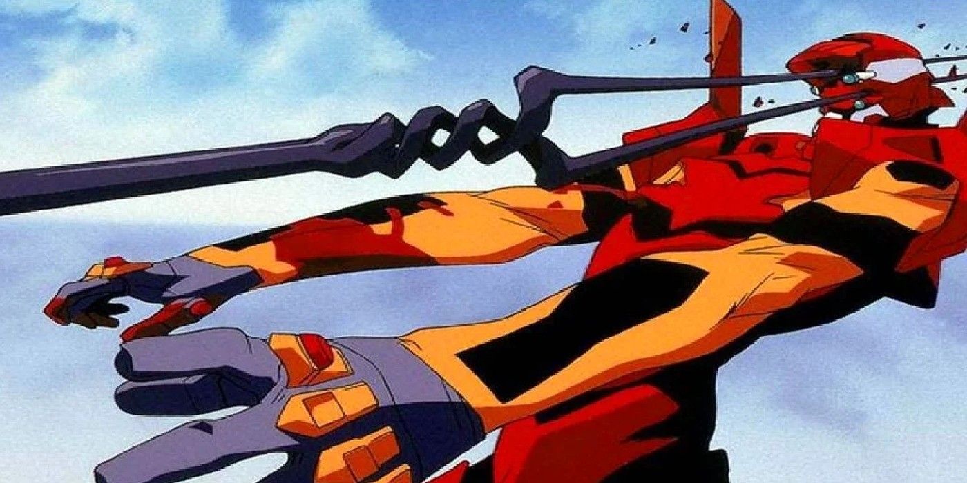 Unit 02 Gets Stabbed By The Spear
