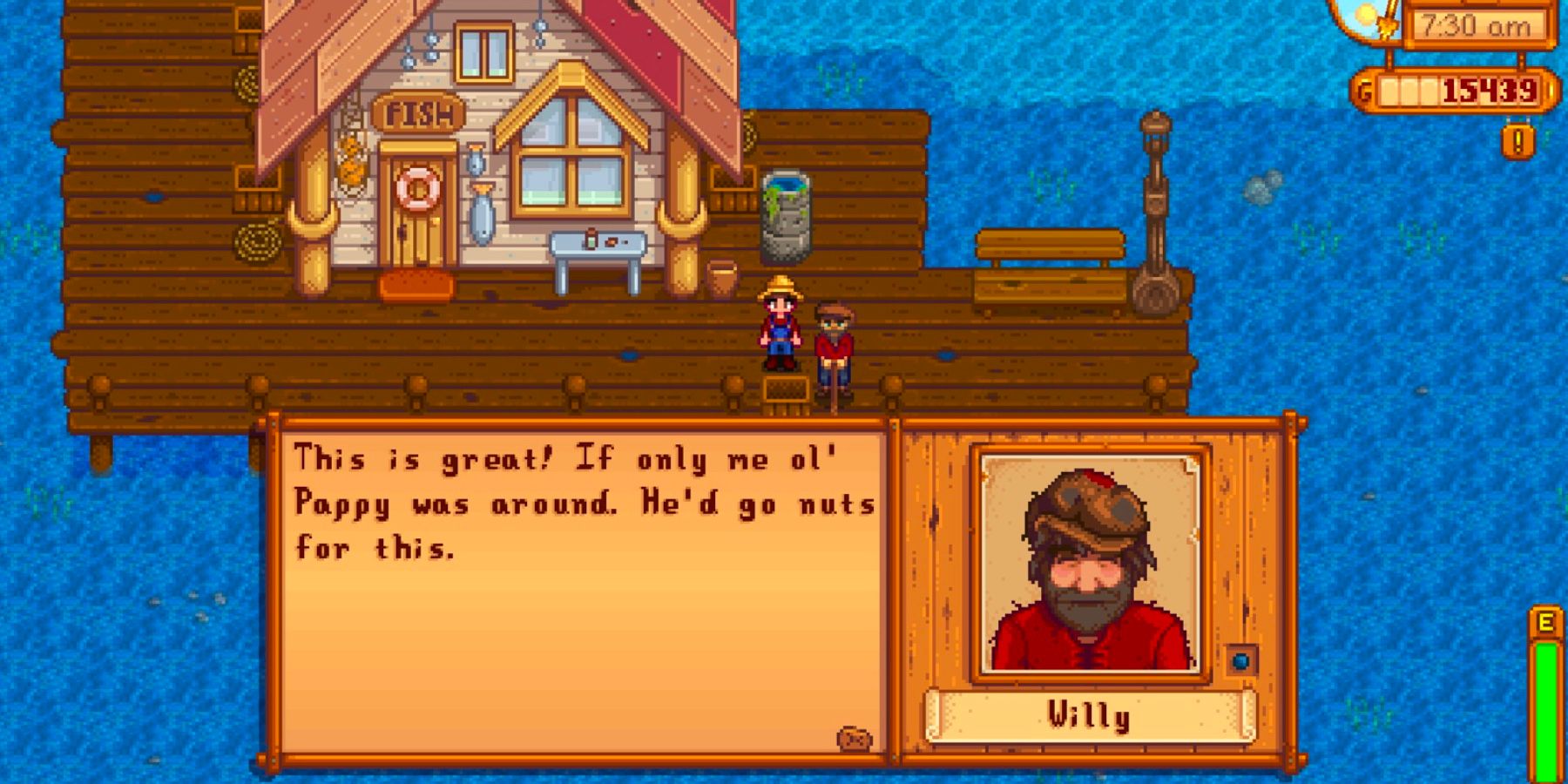 Stardew Valley Willy Gift