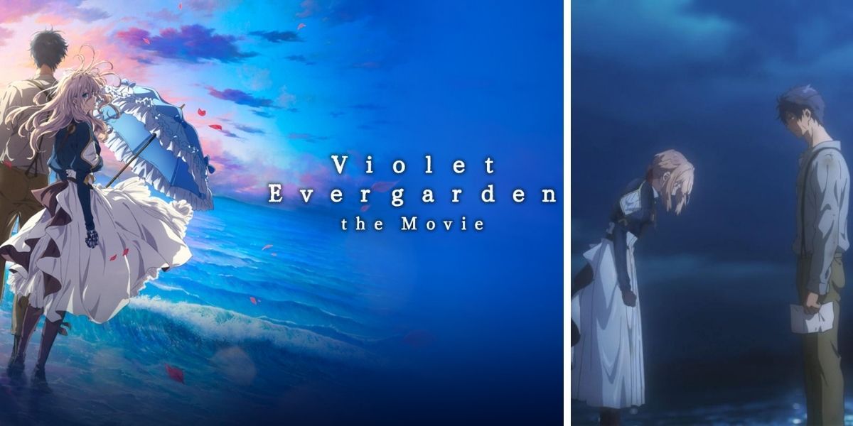 Images feature Violet and Gilbert from Violet Evergarden the Movie