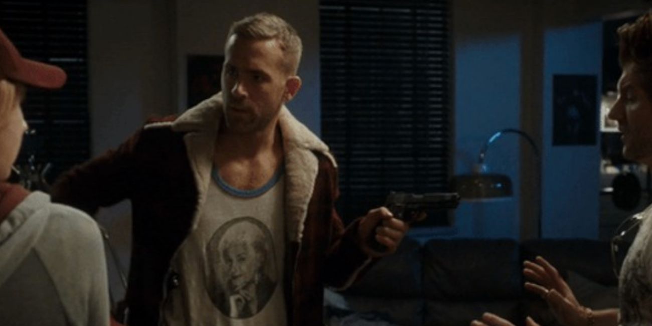 Wade Wilson wears a Bea Arthur shirt in Deadpool