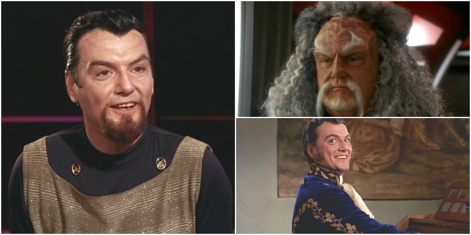 Trelane, Q-like entity, from TOS and Koloth from DS9