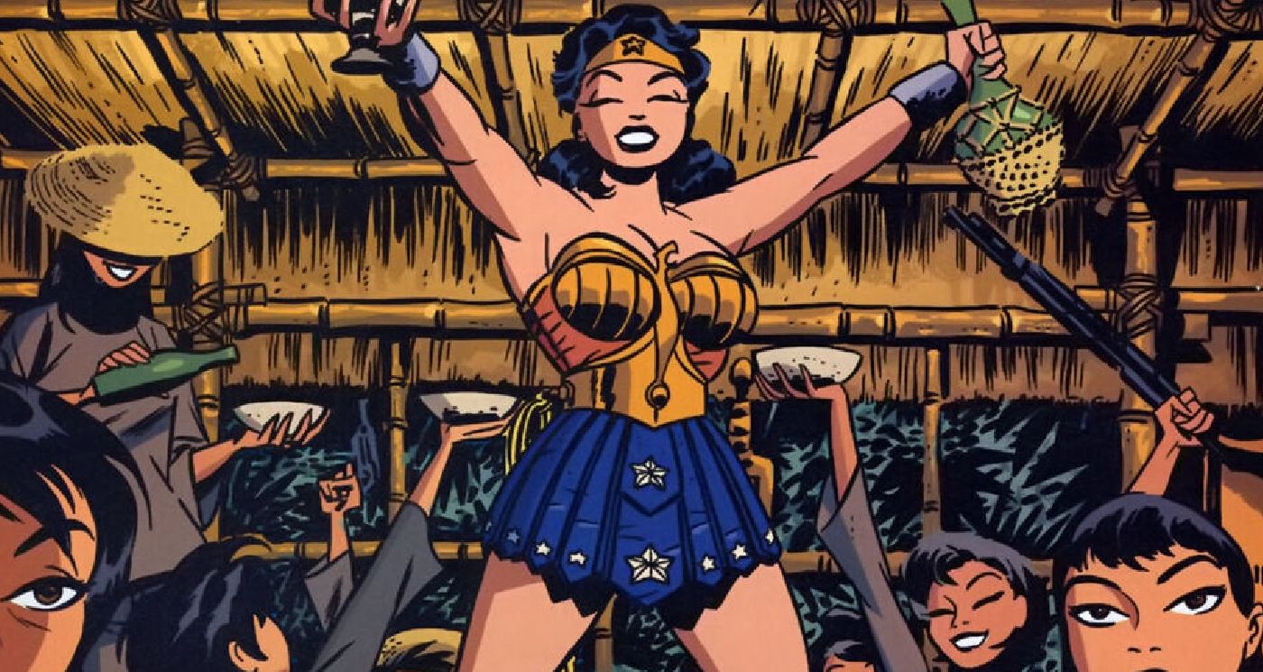Wonder Woman from New Frontier #2, by Darwyn Cooke.