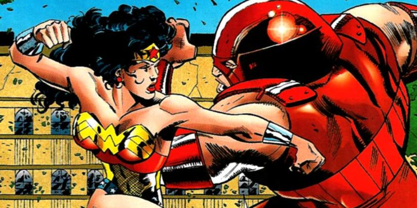 Wonder Woman Juggernaut Fight 1