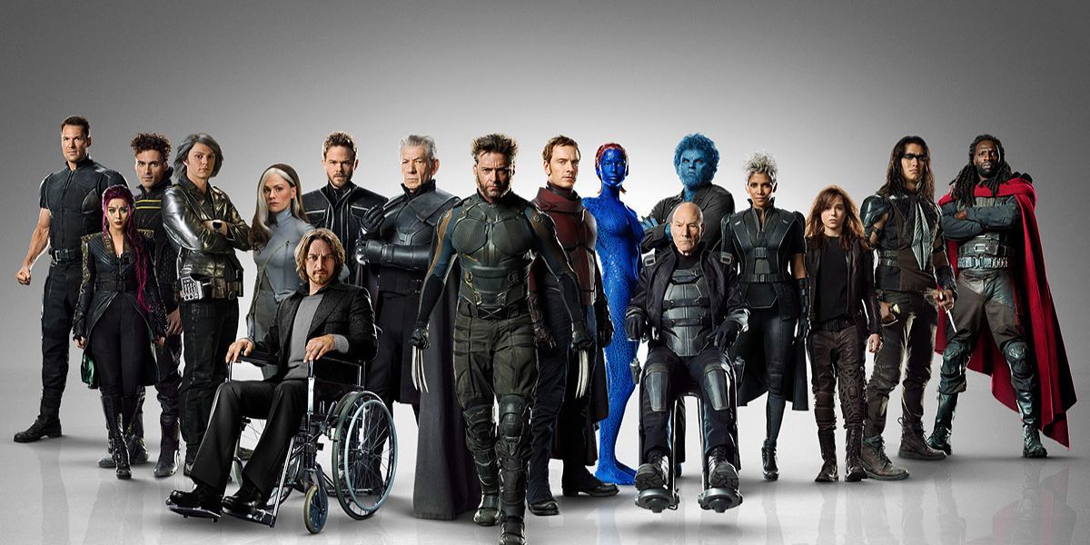 The cast's promo shot for X-Men: Days of Future Past