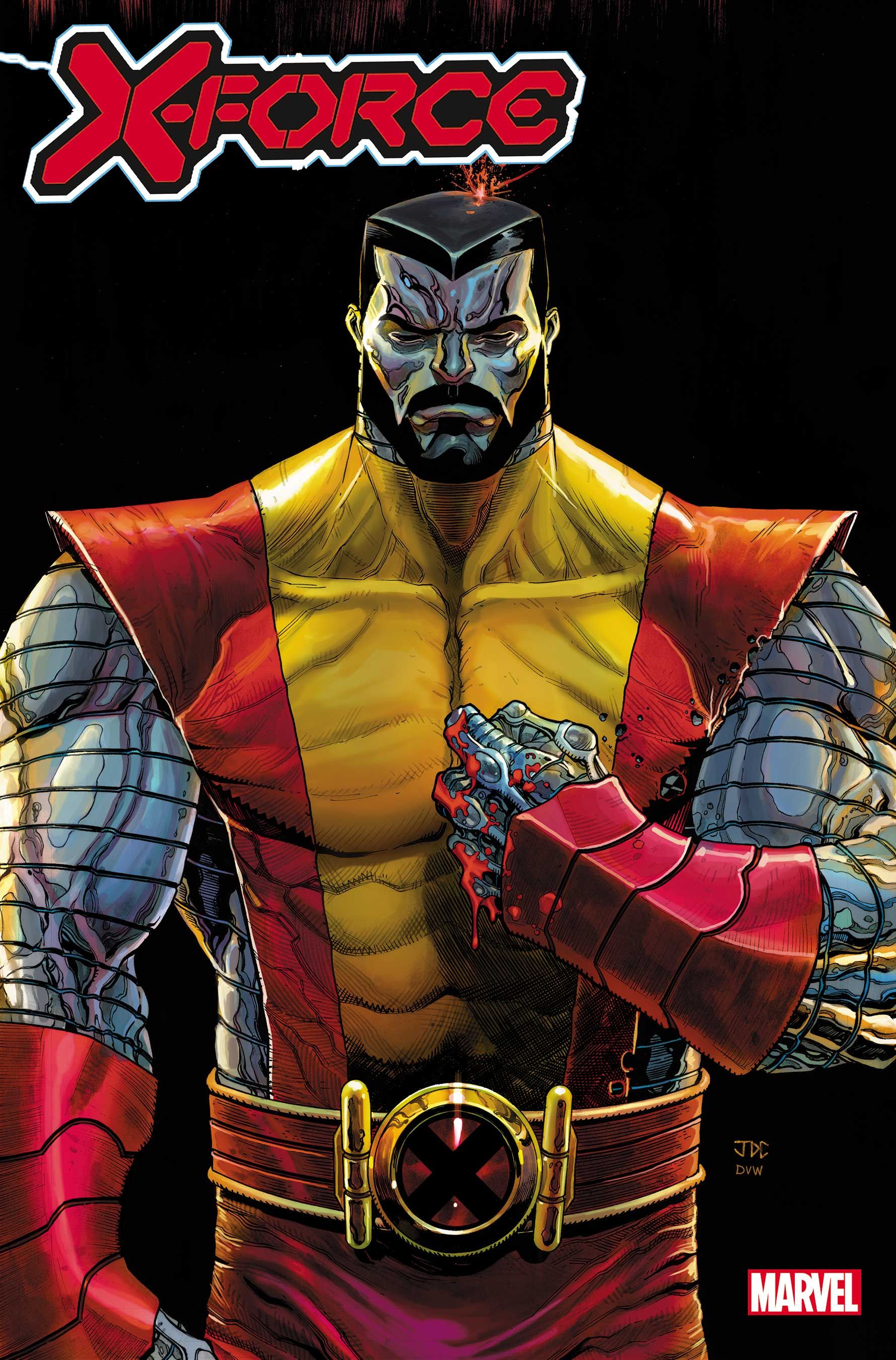 Colossus on the cover of X-Force #24