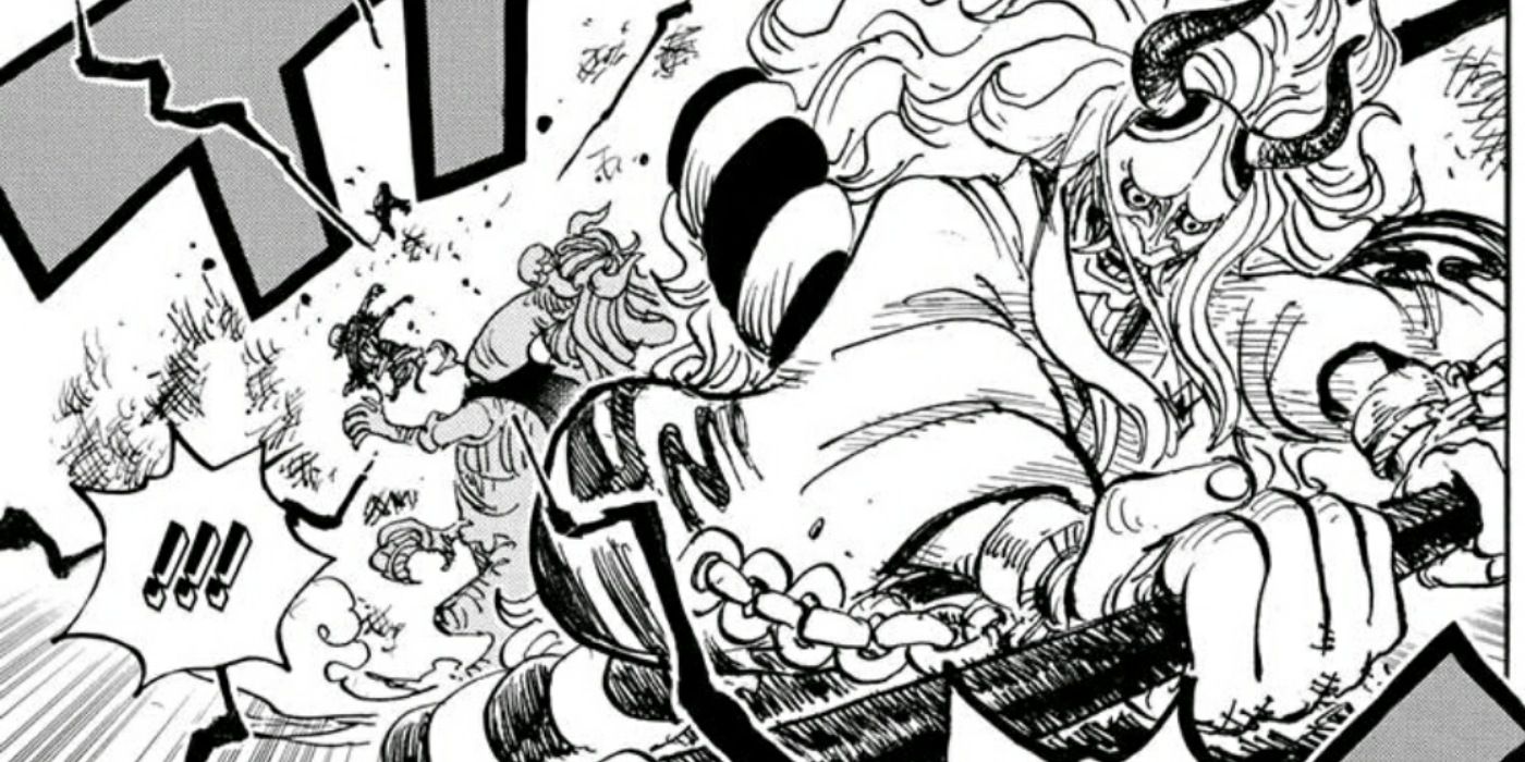 Yamato Uses Thunder Bagua in One Piece