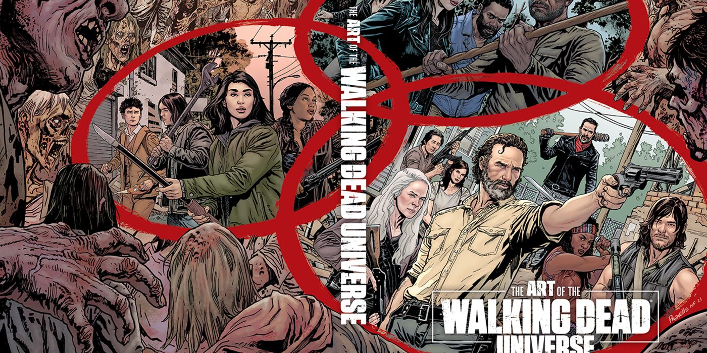 The Art of AMC's The Walking Dead Universe variant cover by Yanick Paquette and Nathan Fairbairn
