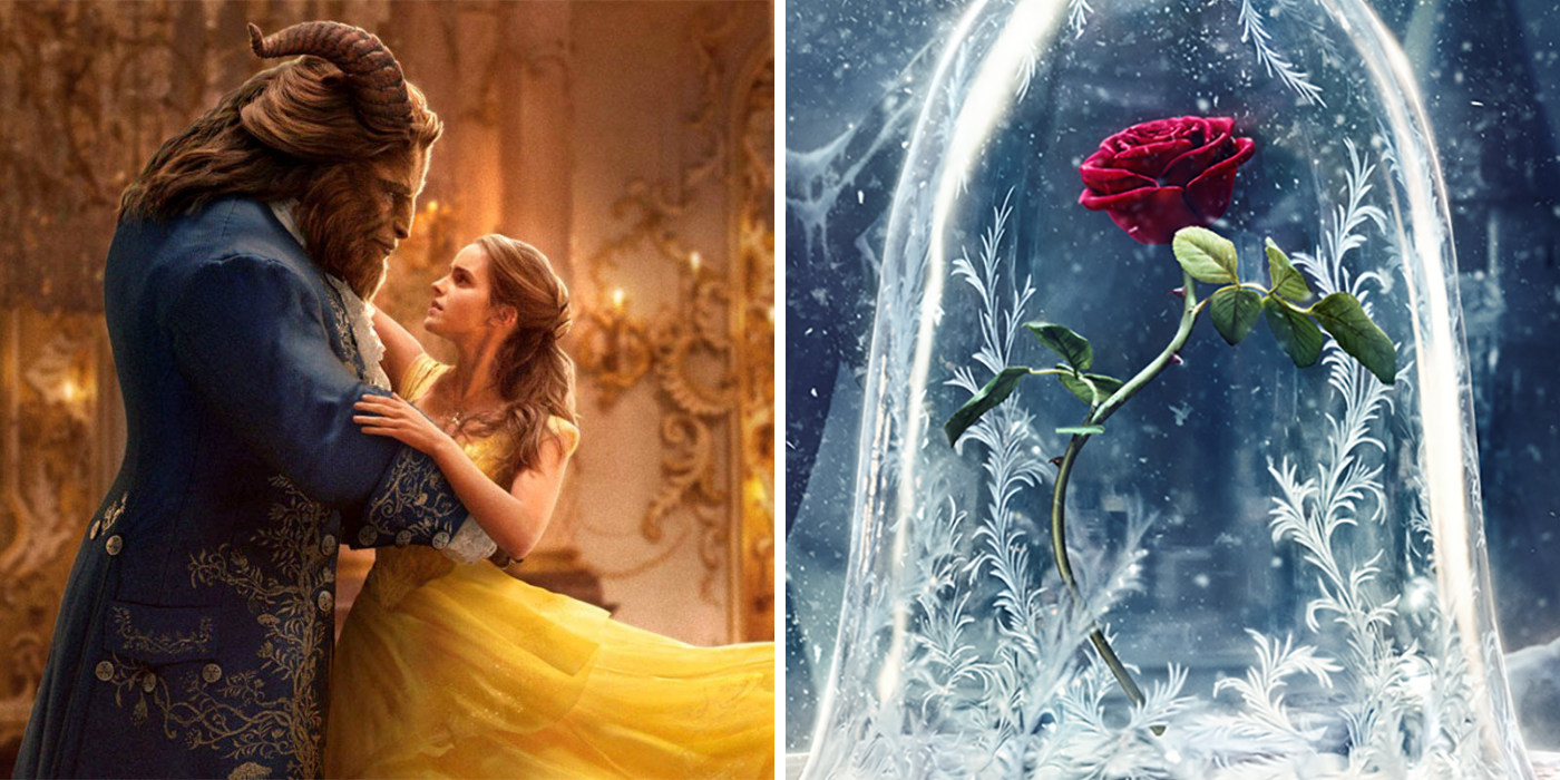 Beauty & The Beast dancing & The Flower