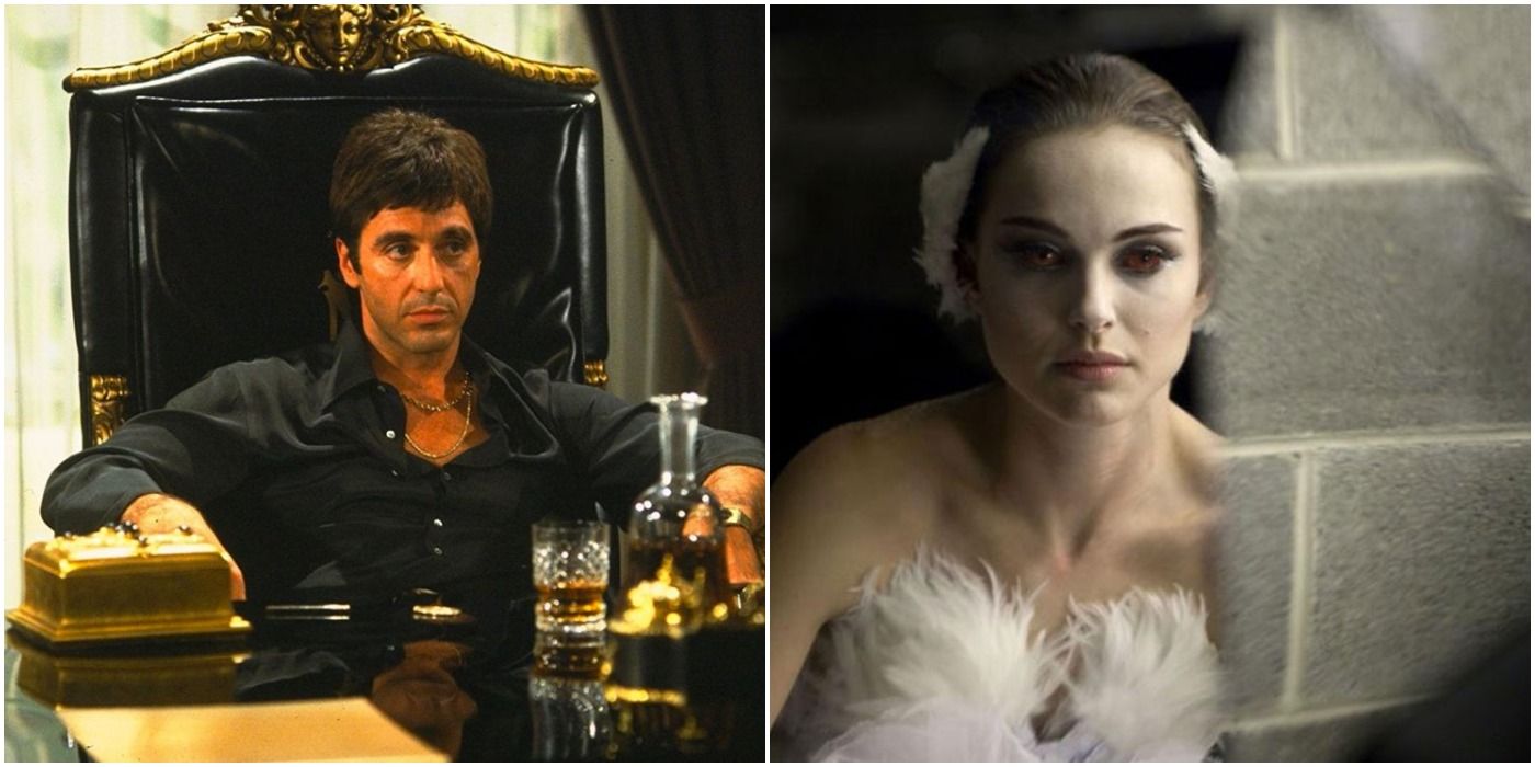 Al Pacino as Scarface & Natalie Portman in Black Swan