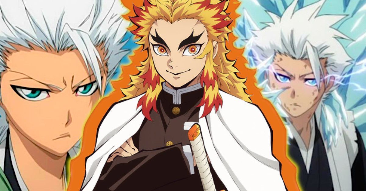 bleach hitsugaya demon slayer rengoku