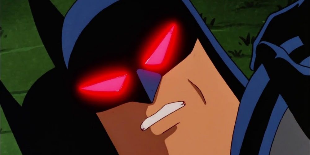 Duplicant Batman Red Eyes Batman The Animated Series