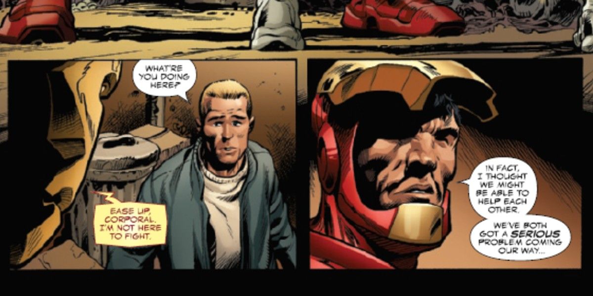 Iron Man Called Flash Thompson Into Action to Stop Marvel's Symbiote War