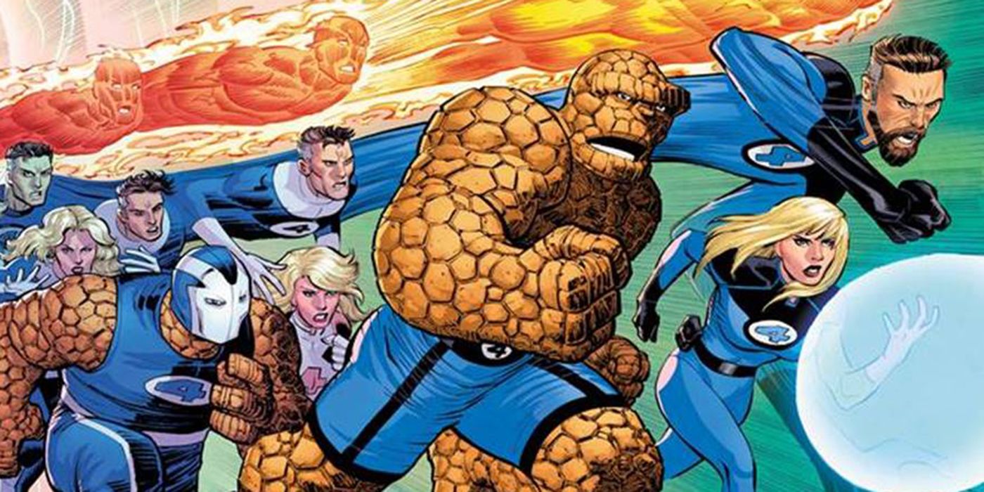 The Fantastic Four Teaming Up With Alternate Versions Of Themselves