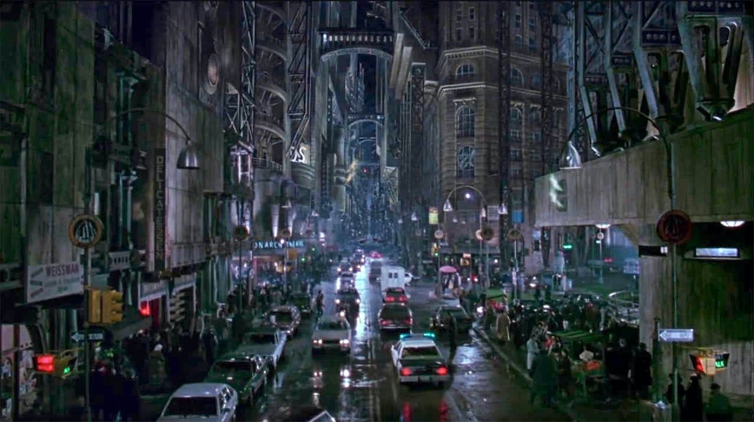 Gotham City in Tim Burtons Batman