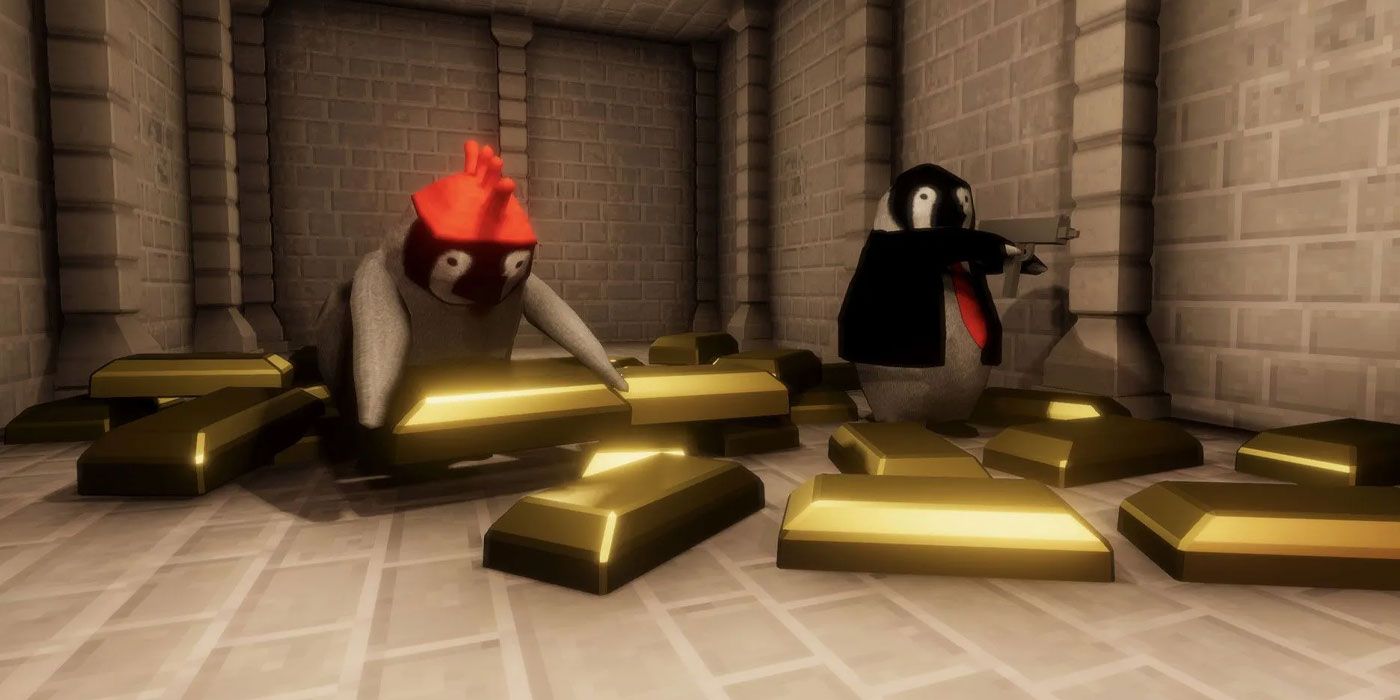 Chaotic Penguin Heist Game Has Goose Game Vibes