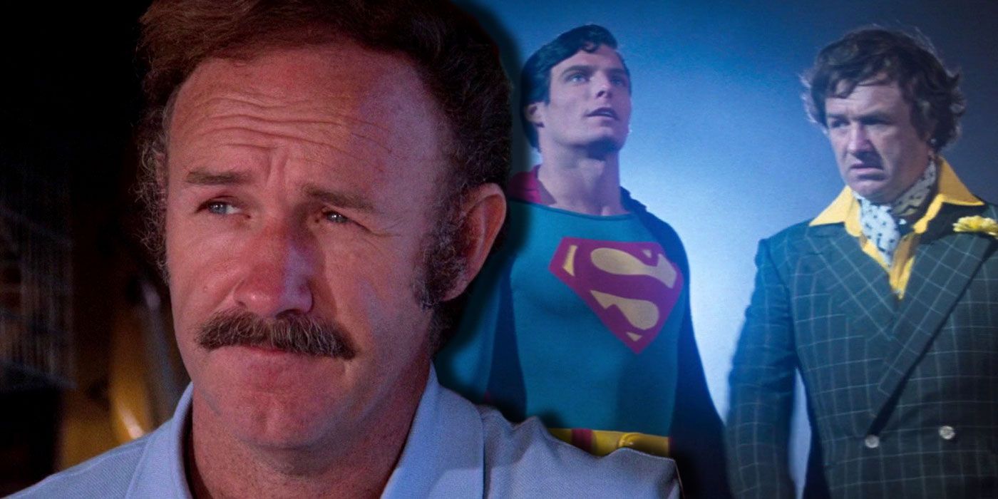 Gene Hackman superman Lex Luthor mustache